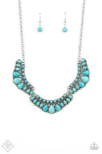 Load image into Gallery viewer, Naturally Native - Blue Necklace Paparazzi Accessories