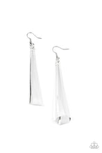 Load image into Gallery viewer, Break The Ice - White Earrings Paparazzi Accessories