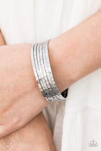 Load image into Gallery viewer, Bauble-Headed Silver Cuff Bracelet Paparazzi Accessories