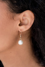 Load image into Gallery viewer, High Roller Status Gold Pearl Necklace Paparazzi Accessories