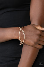Load image into Gallery viewer, Bending Over Backwards - Rose Gold Bracelet Paparazzi Accessories