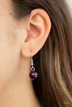 Load image into Gallery viewer, Battle of the Bombshells - Purple Pearl Necklace Paparazzi Accessories