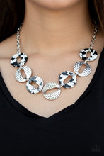 Load image into Gallery viewer, Retro Retrograde - White Necklace Paparazzi Accessories
