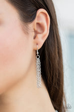 Load image into Gallery viewer, Retro Retrograde - White Necklace Paparazzi Accessories