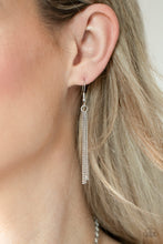 Load image into Gallery viewer, STRIPE Up a Conversation - Red Necklace Paparazzi Accessories