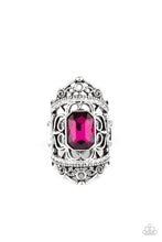 Load image into Gallery viewer, Undefinable Dazzle - Pink Ring Paparazzi Accessories