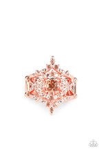 Load image into Gallery viewer, Royal Love Story - Copper Ring Paparazzi Accessories