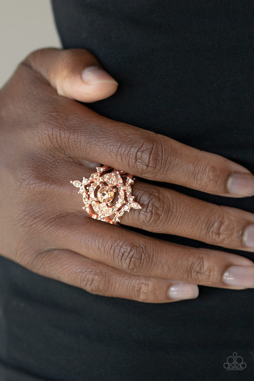 Royal Love Story - Copper Ring Paparazzi Accessories