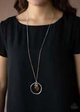 Load image into Gallery viewer, Zion Zen - Brown Tiger&#39;s Eye Necklace Paparazzi Accessories