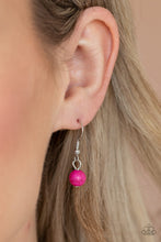 Load image into Gallery viewer, Desert Pools - Pink Stone Necklace Paparazzi Accessories