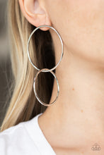 Load image into Gallery viewer, City Simplicity - Silver Earrings Paparazzi Accessories