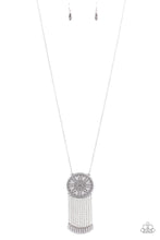 Load image into Gallery viewer, Natures Melody - Silver Necklace Paparazzi Accessories