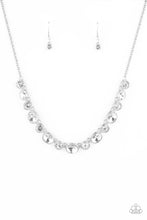 Load image into Gallery viewer, Girls Gotta Glow - White Rhinestone Necklace Paparazzi Accessories
