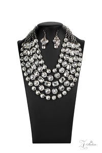 2020 Zi,rhinestones,short necklace,white,Irresistible Zi Collection Rhinestone Necklace