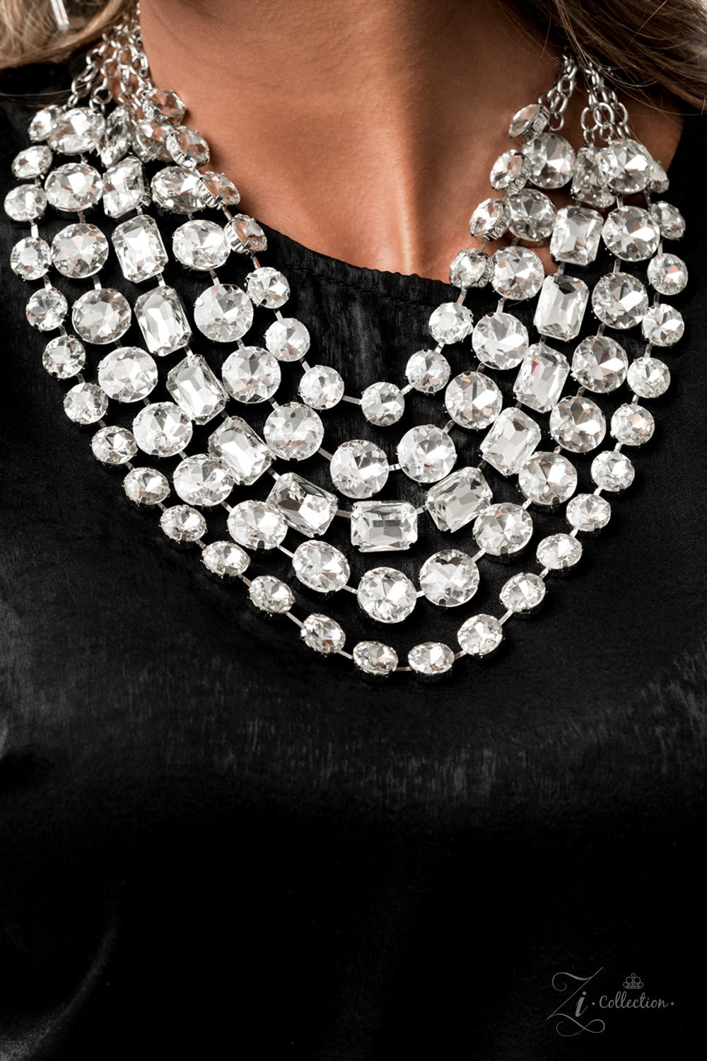 Irresistible Zi Collection Rhinestone Necklace Paparazzi Accessories