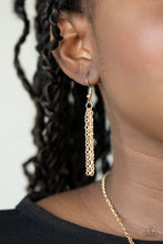 Load image into Gallery viewer, Catch a Fallen Star - Gold Necklace Paparazzi Accessories