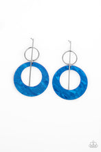 Load image into Gallery viewer, Stellar Stylist Blue Earring Paparazzi Accessories