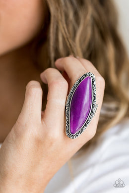 Mineral Mine Purple Ring Paparazzi Accessories