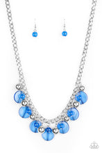 Load image into Gallery viewer, Gossip Glam - Blue Necklace Paparazzi Accessories