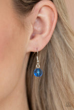 Load image into Gallery viewer, Gossip Glam - Blue Necklace Paparazzi Accessories
