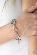 Load image into Gallery viewer, Simplistic Shimmer - Silver Bracelet Paparazzi Accessories