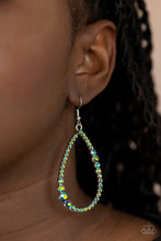 Load image into Gallery viewer, Diva Dimension - Green Earrings Paparazzi Accessories