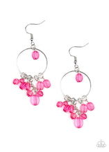 Load image into Gallery viewer, Where The Sky Touches The Sea - Pink Earring Paparazzi Accessories