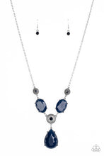 Load image into Gallery viewer, Heirloom Hideaway - Blue Necklace Paparazzi Accessories