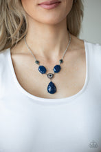 Load image into Gallery viewer, Heirloom Hideaway - Blue Necklace Paparazzi Accessories