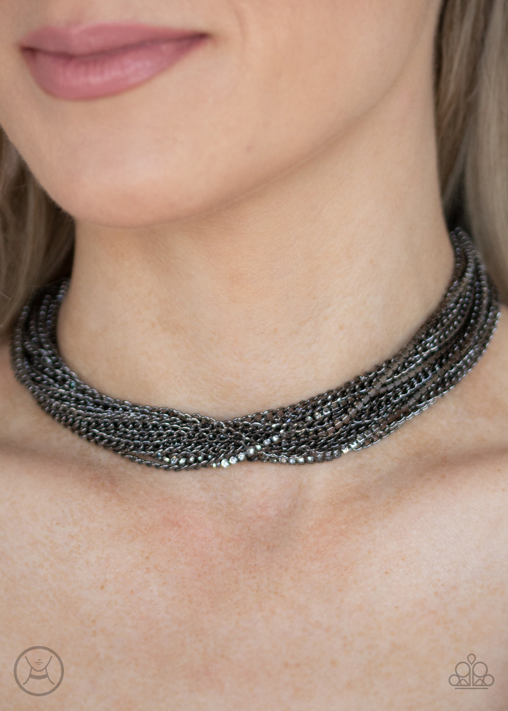 Catch You LAYER! - Black Necklace Paparazzi Accessories