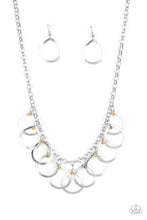 Load image into Gallery viewer, Drop By Drop Yellow Necklace Paparazzi Accessories
