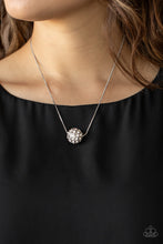 Load image into Gallery viewer, Come Out of Your BOMBSHELL - White Necklace Paparazzi Accessories