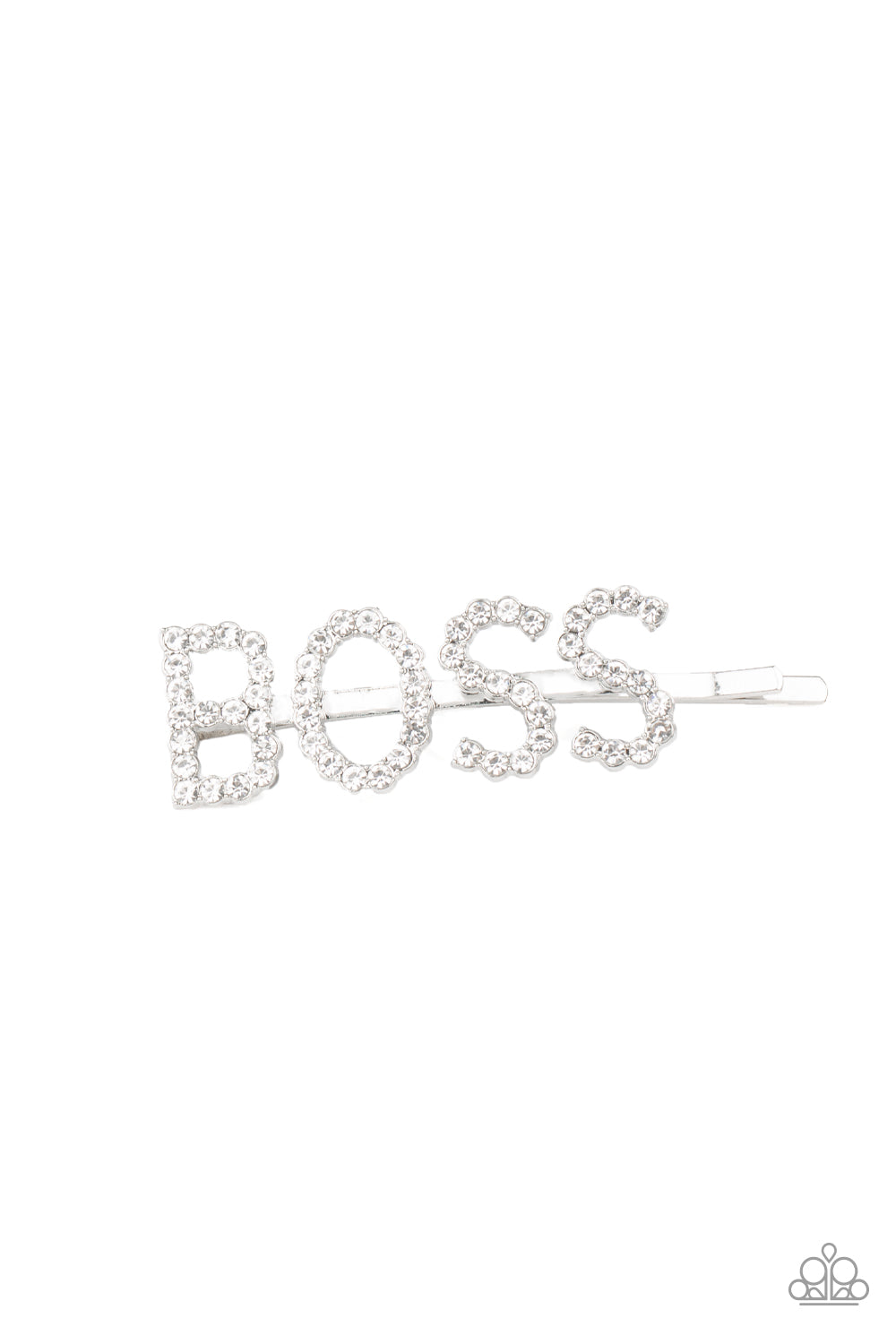 Ya Boss! White Hair Accessory Paparazzi Accessories