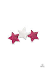 Load image into Gallery viewer, Dont Get Me STAR-ted!- Pink Hair Accessory Paparazzi Accessories