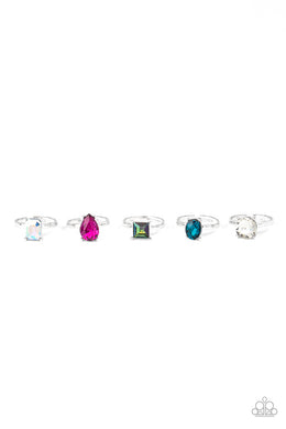 Rhinestone Starlet Shimmer Rings Paparazzi Accessories