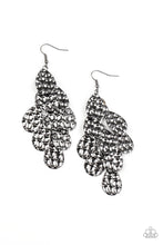 Load image into Gallery viewer, Instant Incandescence - Black Earrings Paparazzi Accessories
