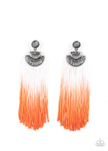 Load image into Gallery viewer, DIP It Up - Orange Earrings Paparazzi Accessories