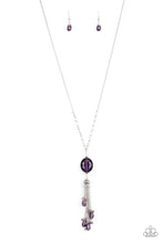 Load image into Gallery viewer, Fringe Flavor - Purple Necklace Paparazzi Accessories