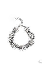 Load image into Gallery viewer, Twists and Turns - Black Bracelet Paparazzi Accessories