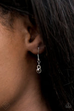 Load image into Gallery viewer, Leave it to LUXE - Silver Rhinestone Necklace Paparazzi Accessories