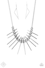Load image into Gallery viewer, Fully Charged - Silver Necklace Paparazzi Accessories