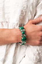 Load image into Gallery viewer, Celestial Escape Green Bracelet Paparazzi Accessories