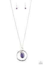 Load image into Gallery viewer, Zion Zen - Purple Necklace Paparazzi Accessories