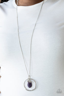 Zion Zen - Purple Necklace Paparazzi Accessories
