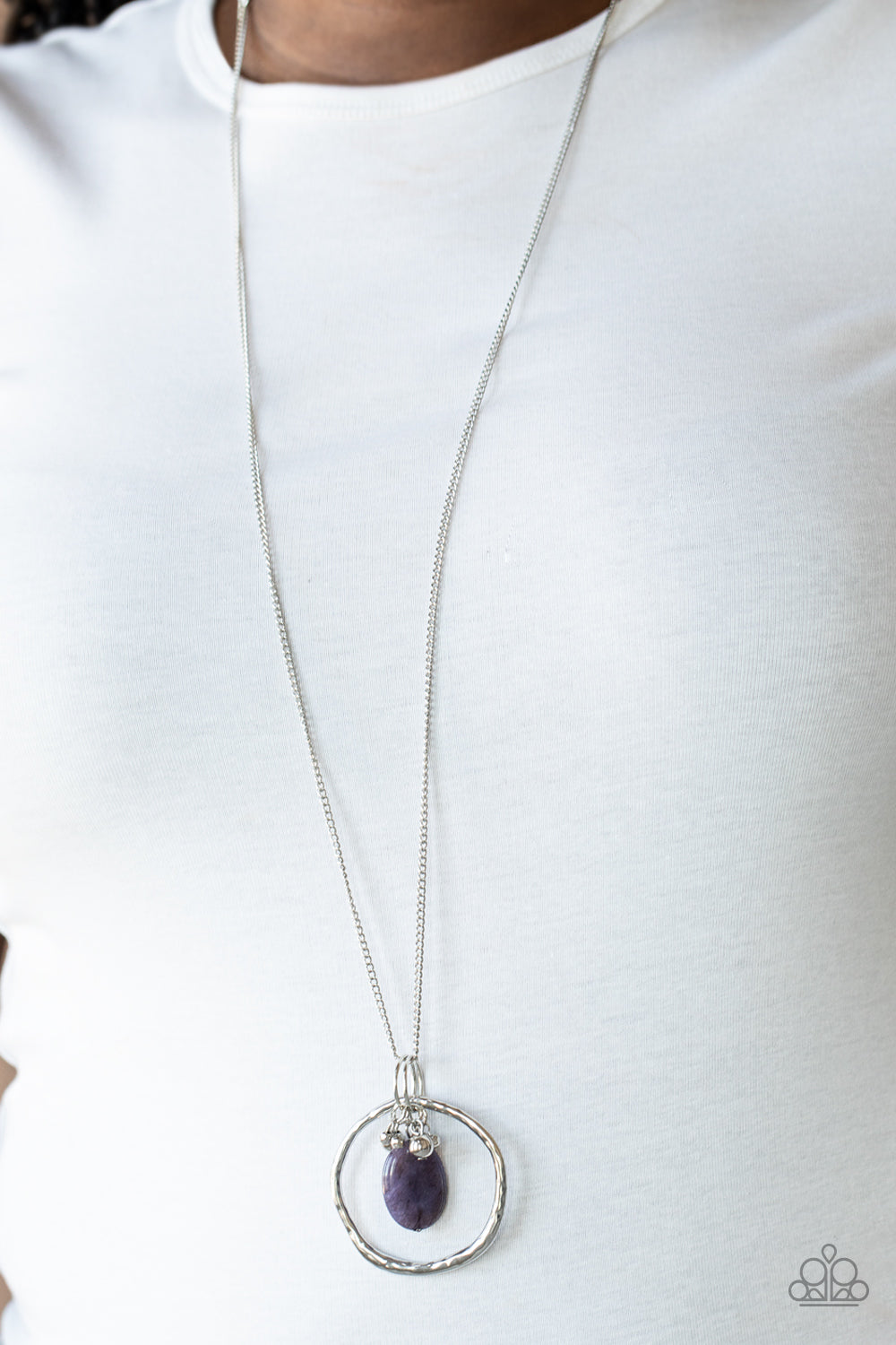 Zion Zen - Purple Necklace Paparazzi Accessories