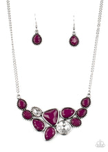 Load image into Gallery viewer, Breathtaking Brilliance - Purple Necklace Paparazzi Accessories