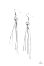 Load image into Gallery viewer, SLEEK-ing Revenge - Silver Earrings Paparazzi Accessories