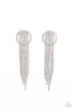 Load image into Gallery viewer, Dazzle by Default - White Earrings Paparazzi Accessories