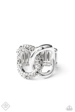 Load image into Gallery viewer, Unbreakable Bond Silver Ring Paparazzi Accessories