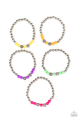 Flower Bead Starlet Shimmer Bracelets Paparazzi Accessories
